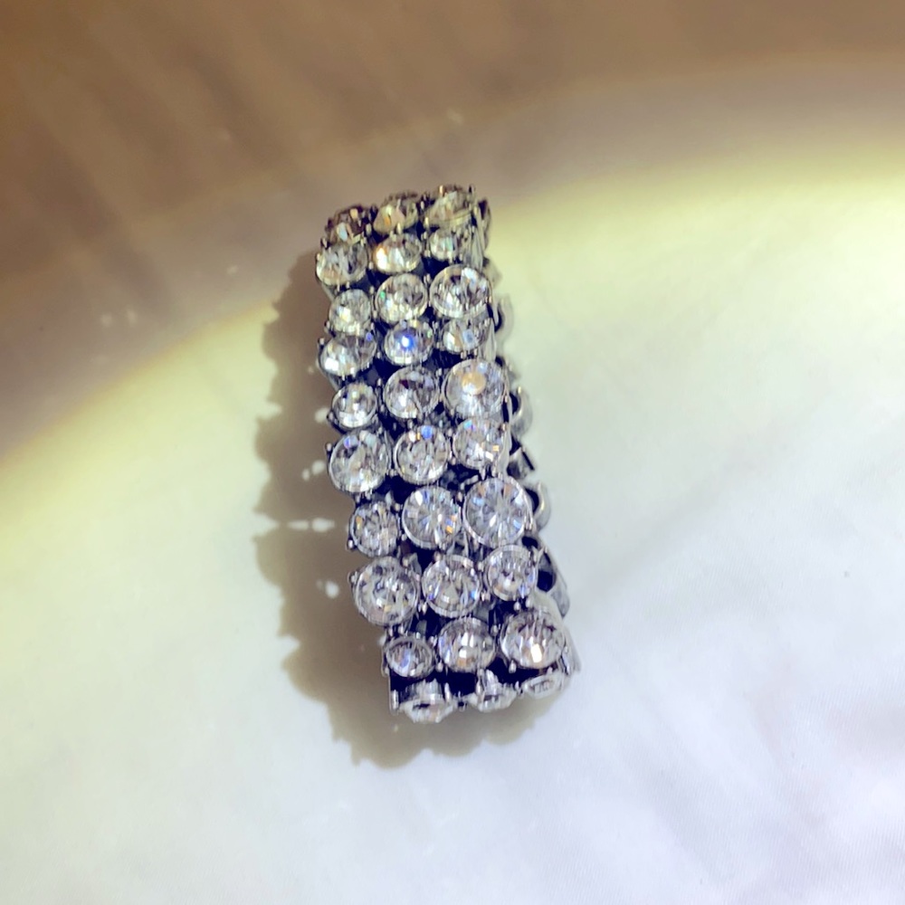 Diamond stretch bracelet